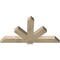 Ekena Millwork Kennewick Rough Sawn Timber Gable Bracket, Douglas Fir, 60"W x 32"H x 4"D x 6"F, 13/12 Pitch GBW060X32X0406KEN00RDF - alternate 4